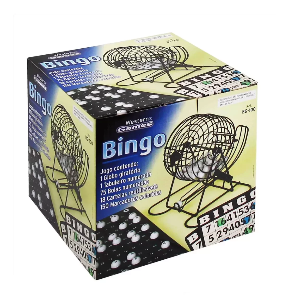 Juego de Mesa de Bingo Western BG-1