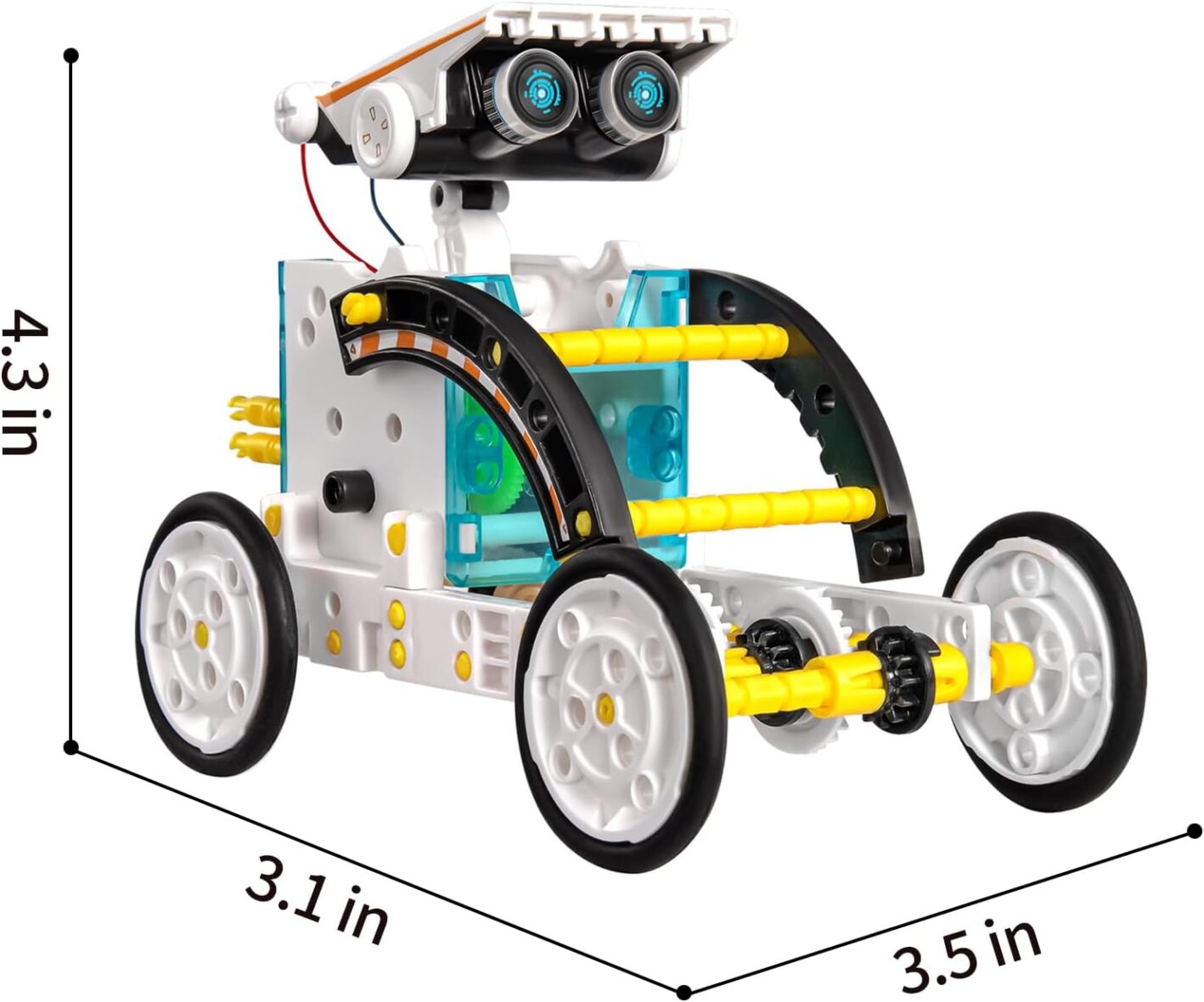 Robot Proyectos Solares Set Construcción Temi 190 Piezas